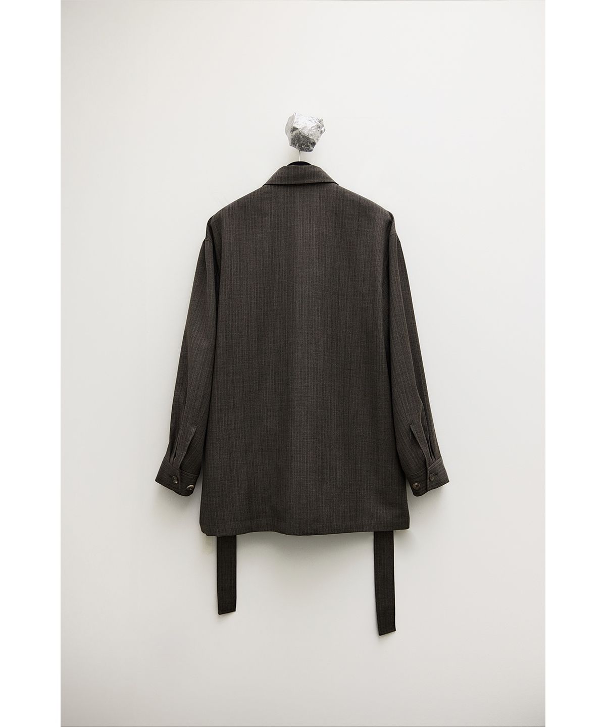 유스(YOUTH) Safari Jacket - Brown Stripe