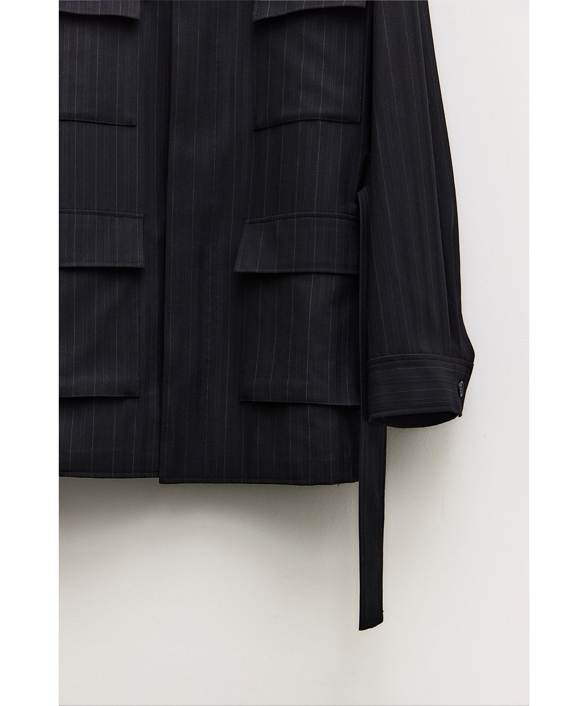 유스(YOUTH) Safari Jacket - Black Stripe