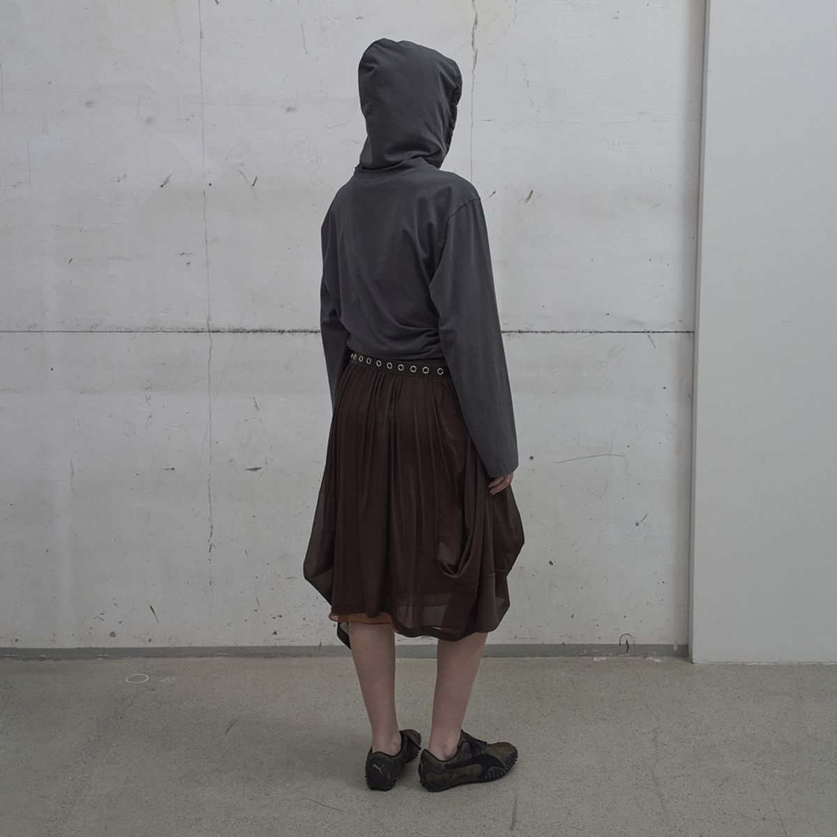 엘씨디씨티엠(LCDC™) TWISTED HOODIE (DARK GREY)