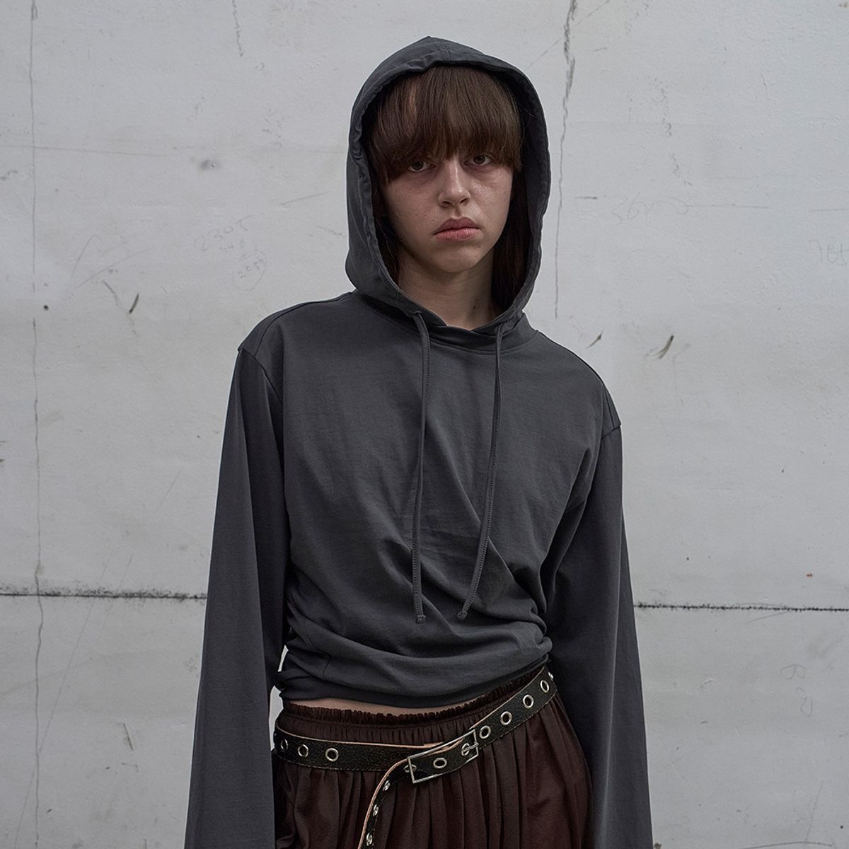 엘씨디씨티엠(LCDC™) TWISTED HOODIE (DARK GREY)