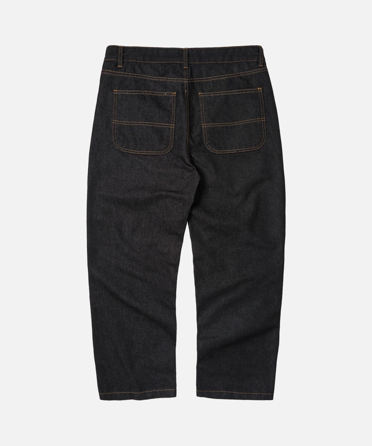 프리즘웍스(FRIZMWORKS) CP WIDE DENIM PANTS _ BLACK