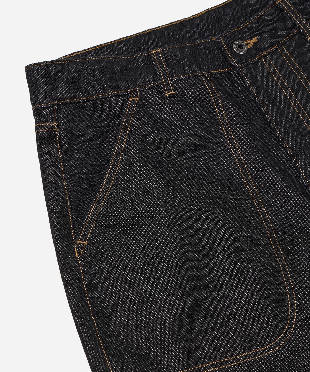 프리즘웍스(FRIZMWORKS) CP WIDE DENIM PANTS _ BLACK