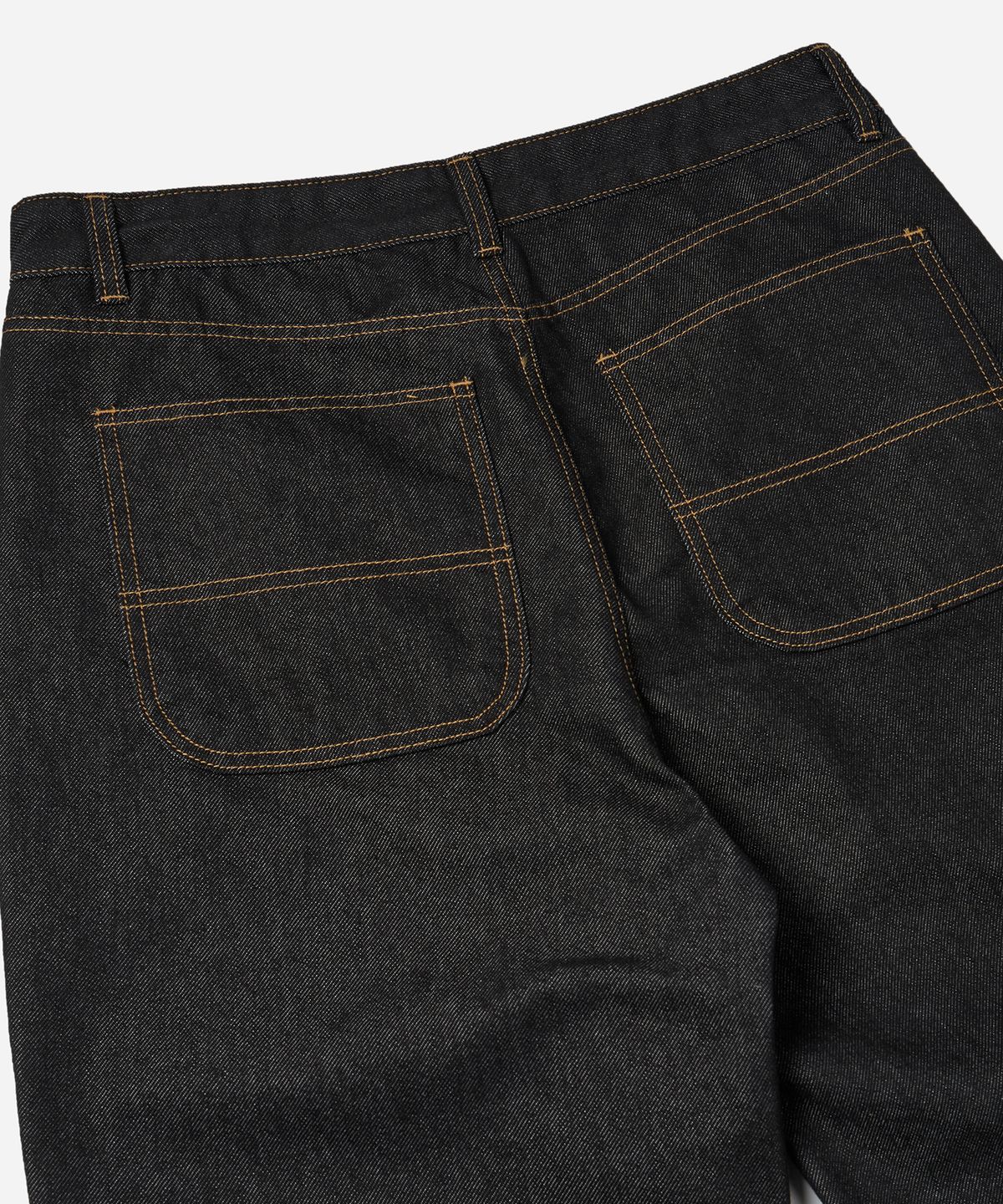 프리즘웍스(FRIZMWORKS) CP WIDE DENIM PANTS _ BLACK