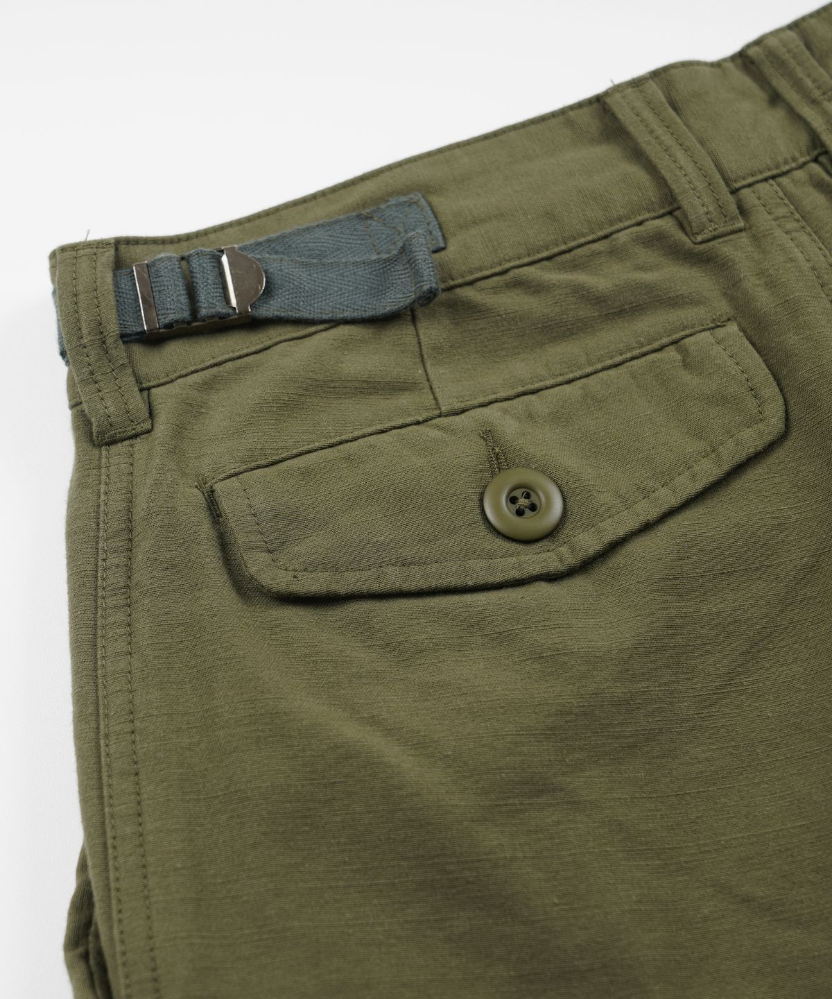 프리즘웍스(FRIZMWORKS) BACKSATIN M65 FIELD PANTS _ OLIVE