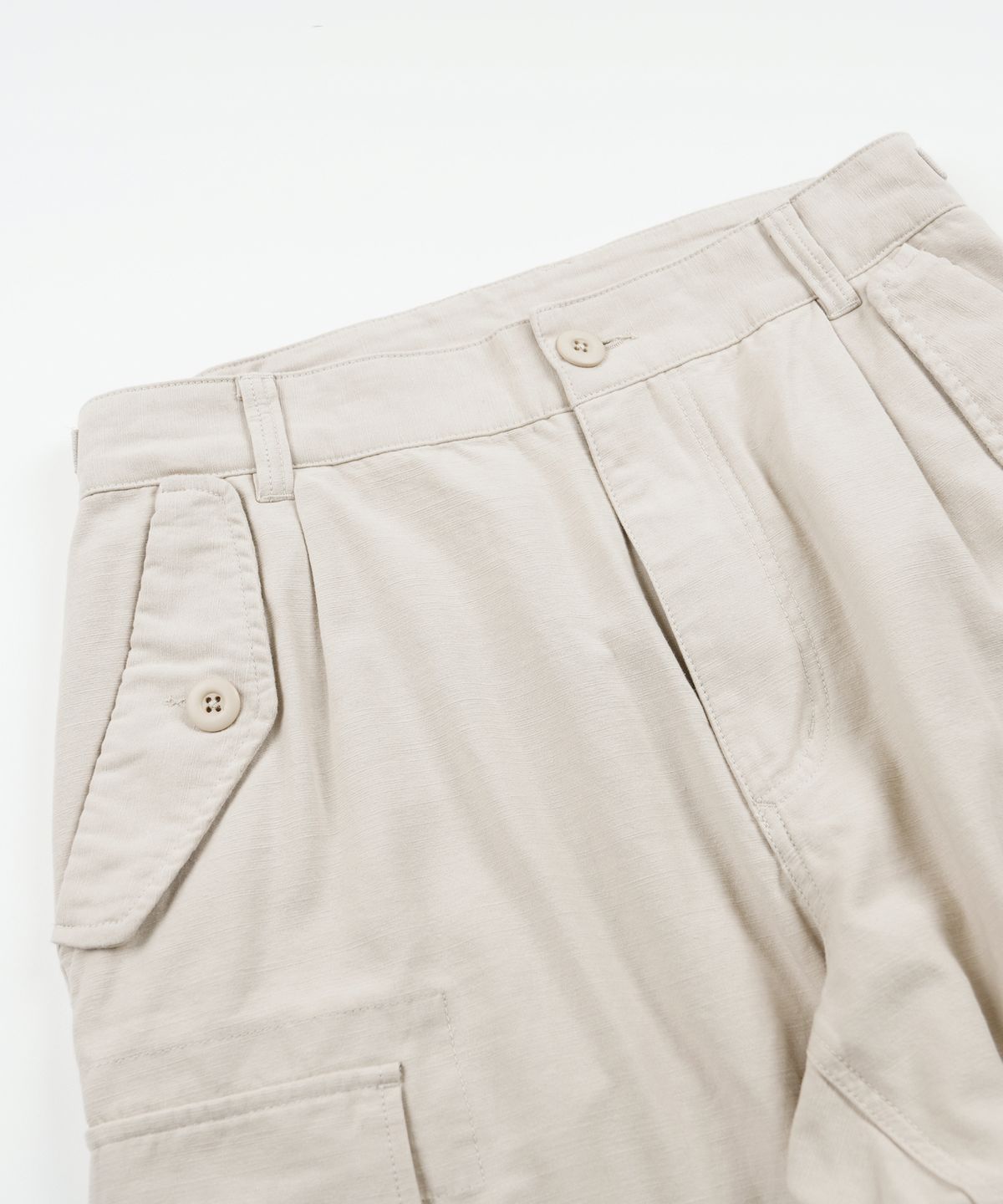 프리즘웍스(FRIZMWORKS) BACKSATIN M65 FIELD PANTS _ CREAM