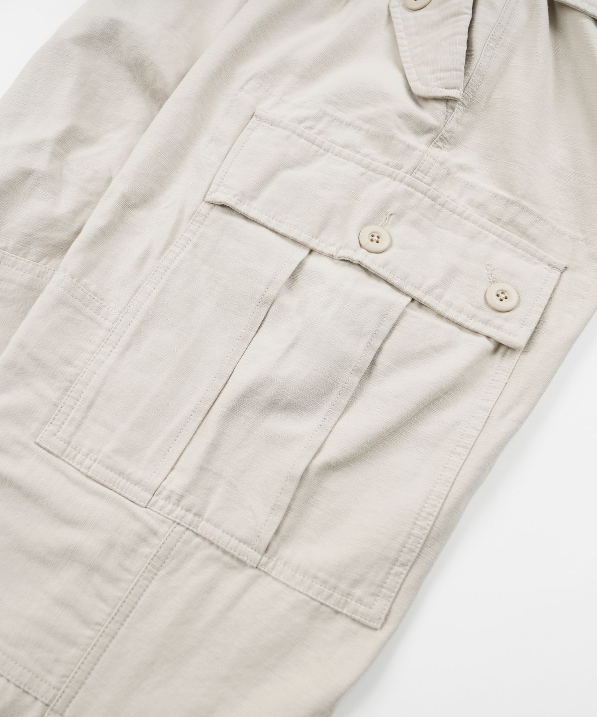 프리즘웍스(FRIZMWORKS) BACKSATIN M65 FIELD PANTS _ CREAM