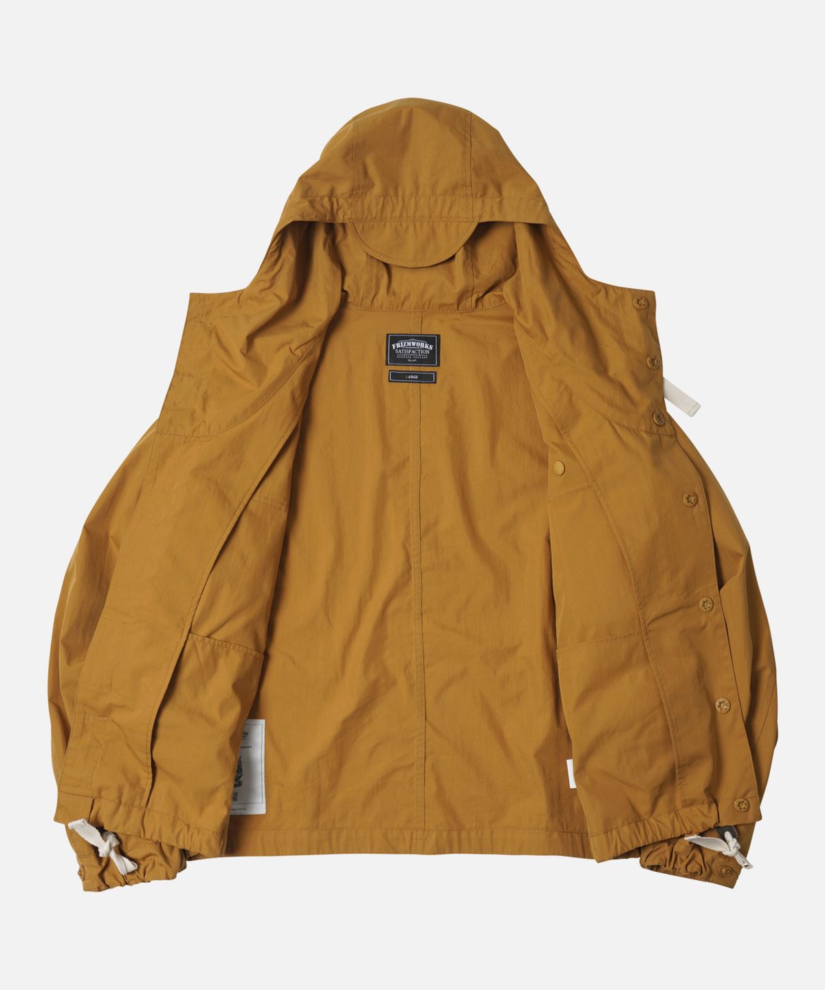 프리즘웍스(FRIZMWORKS) WADING HOODED PARKA _ MUSTARD