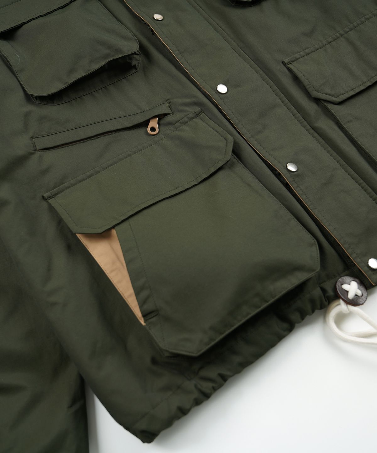 프리즘웍스(FRIZMWORKS) 60/40 MOUNTAIN PARKA 002 _ DARK GREEN