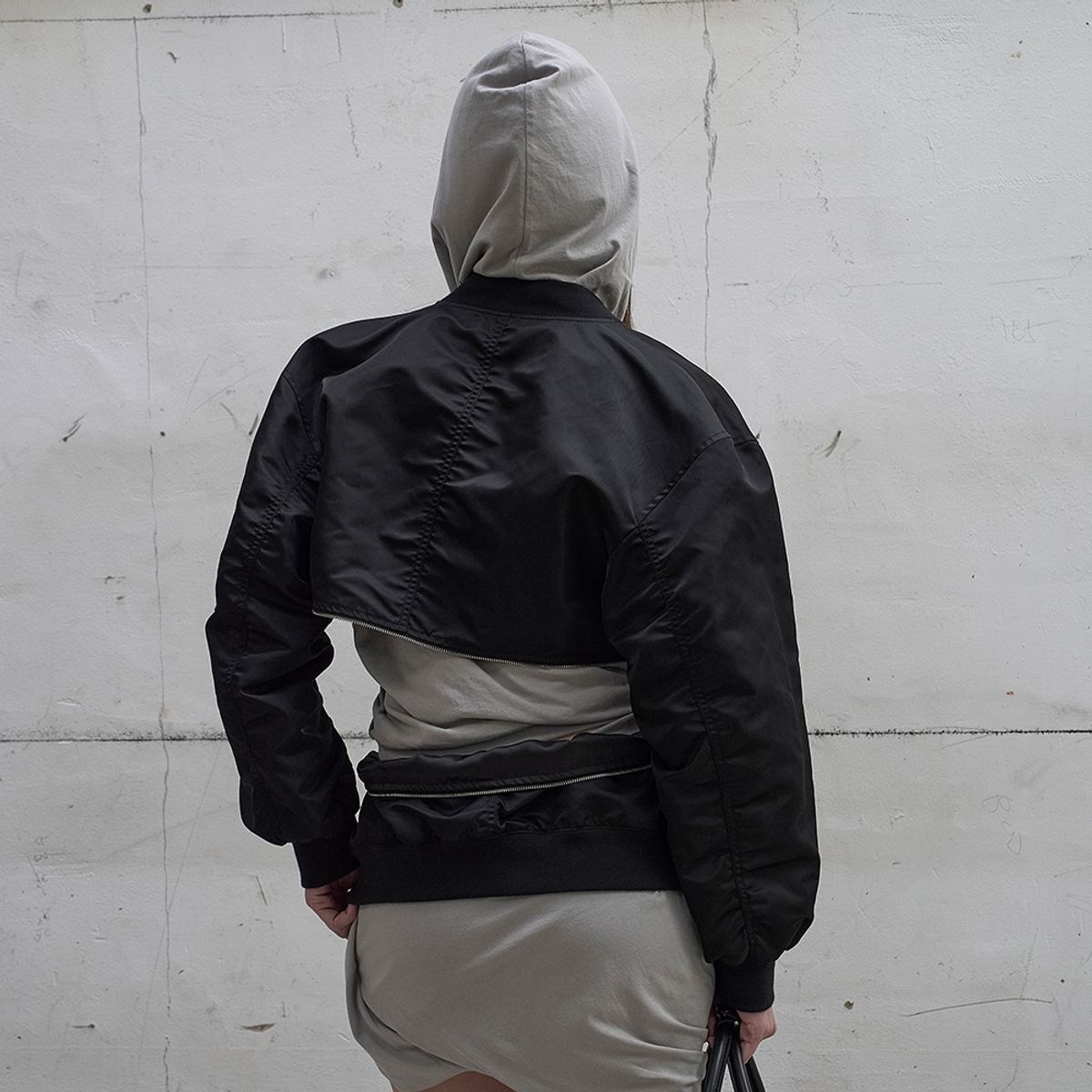 엘씨디씨티엠(LCDC™) DETACHABLE-POCKET BLOUSON JACKET (BLACK)