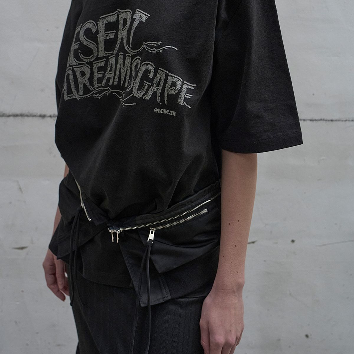 엘씨디씨티엠(LCDC™) DETACHABLE-POCKET BLOUSON JACKET (BLACK)