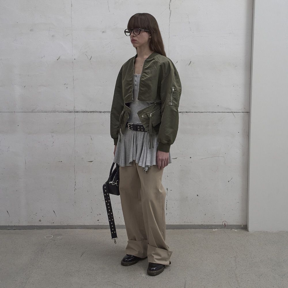★LCDC★DETACHABLE-POCKET BLOUSON JACKET【送料込/関税込】 MUSINSA | LCDC TM DETACHABLE-POCKET BLOUSON JACKET (KHAKI)