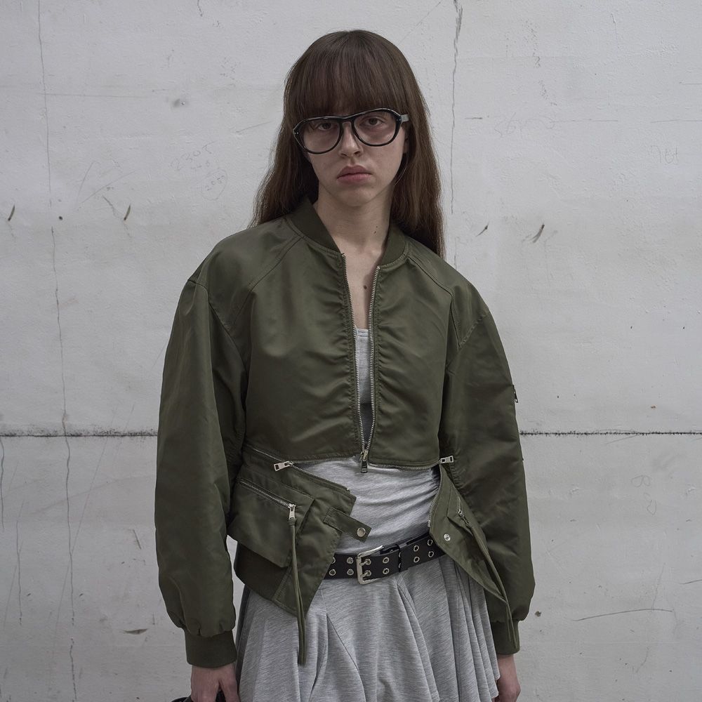 ★LCDC★DETACHABLE-POCKET BLOUSON JACKET【送料込/関税込】 MUSINSA | LCDC TM DETACHABLE-POCKET BLOUSON JACKET (KHAKI)