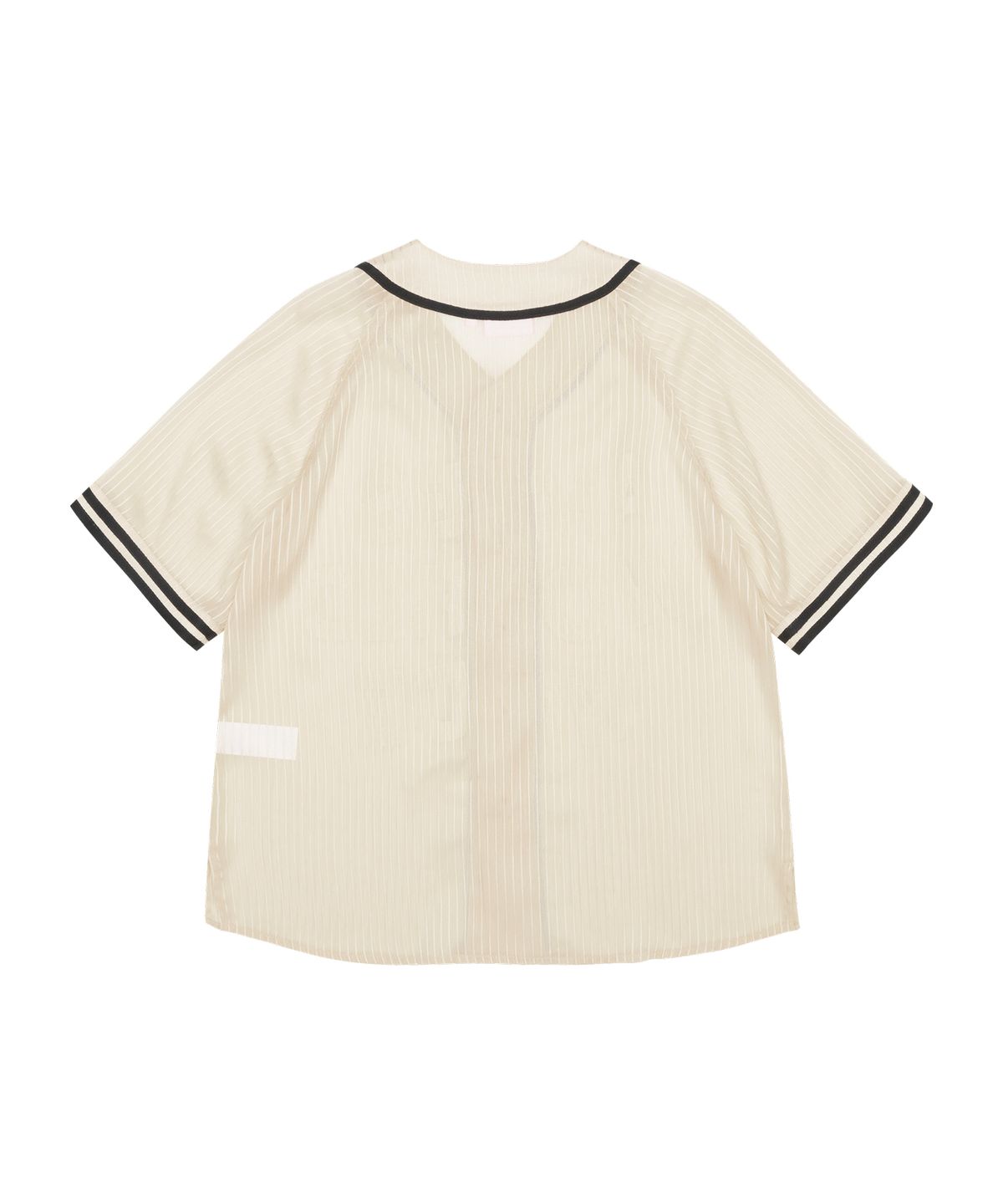 아메스 월드와이드(AMES-WORLDWIDE) MESH BASEBALL JACKET IVORY