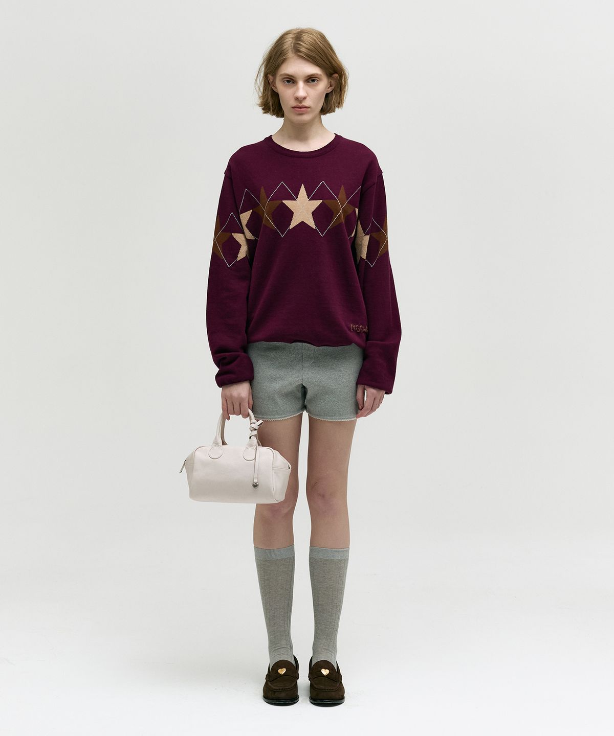 마지셔우드(MARGESHERWOOD) SOFT BOWLING_pale pink cracked