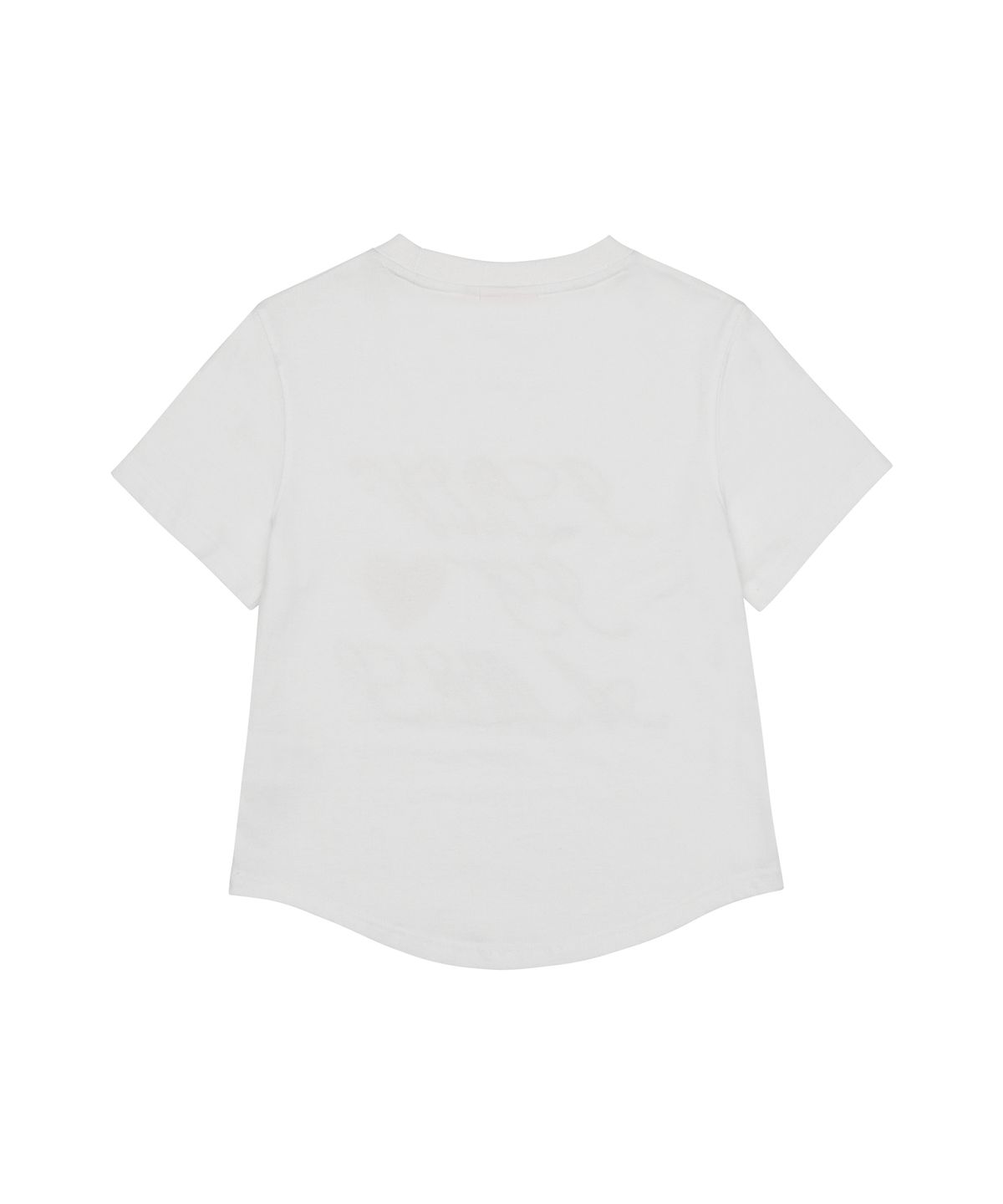 아메스 월드와이드(AMES-WORLDWIDE) AMES HOTFIX CROP TEE WHITE