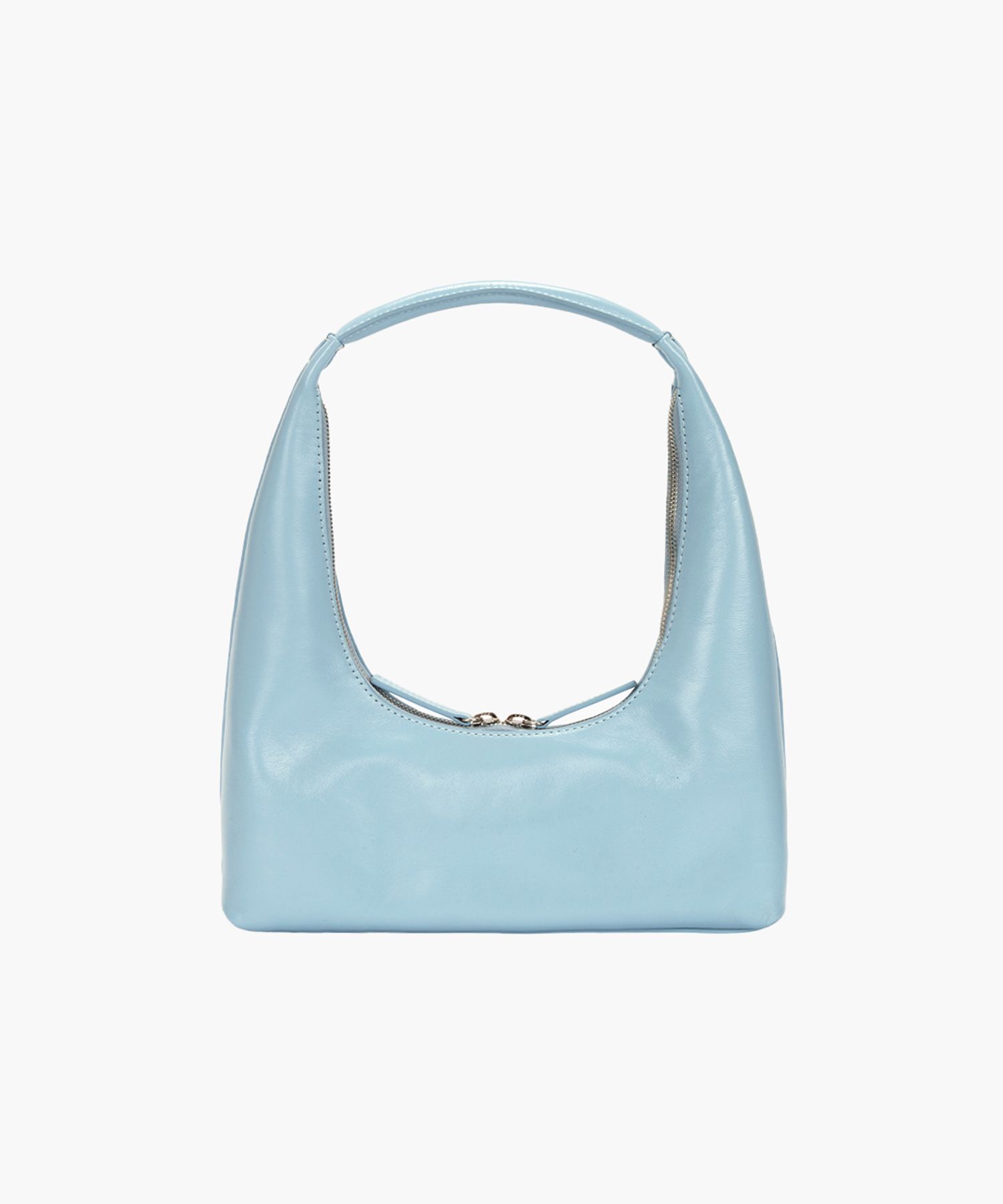 [Margesherwood] ☆ / HOBO SHOULDER /dream blue glossy plain MUSINSA | MARGESHERWOOD HOBO SHOULDER_dream blue glossy plain