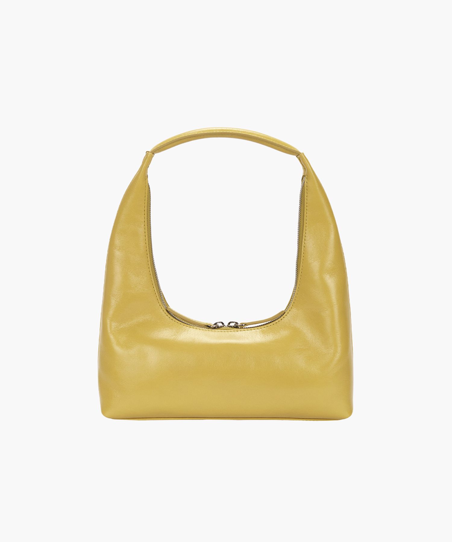 [Margesherwood ] / ☆ ZIPPER SMALL / corn yellow crinkle Marge Sherwood Zipper Small Bag in Yellow | Lyst UK