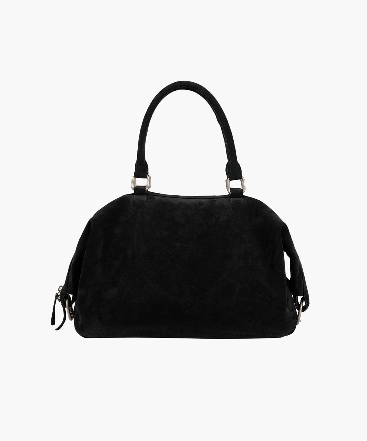 마지셔우드(MARGESHERWOOD) DUMPLING TOTE_black suede