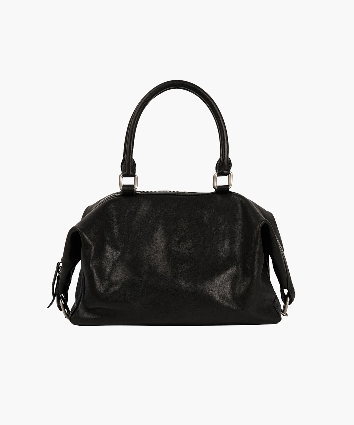 MUSINSA | MARGESHERWOOD DUMPLING TOTE_black washed nappa