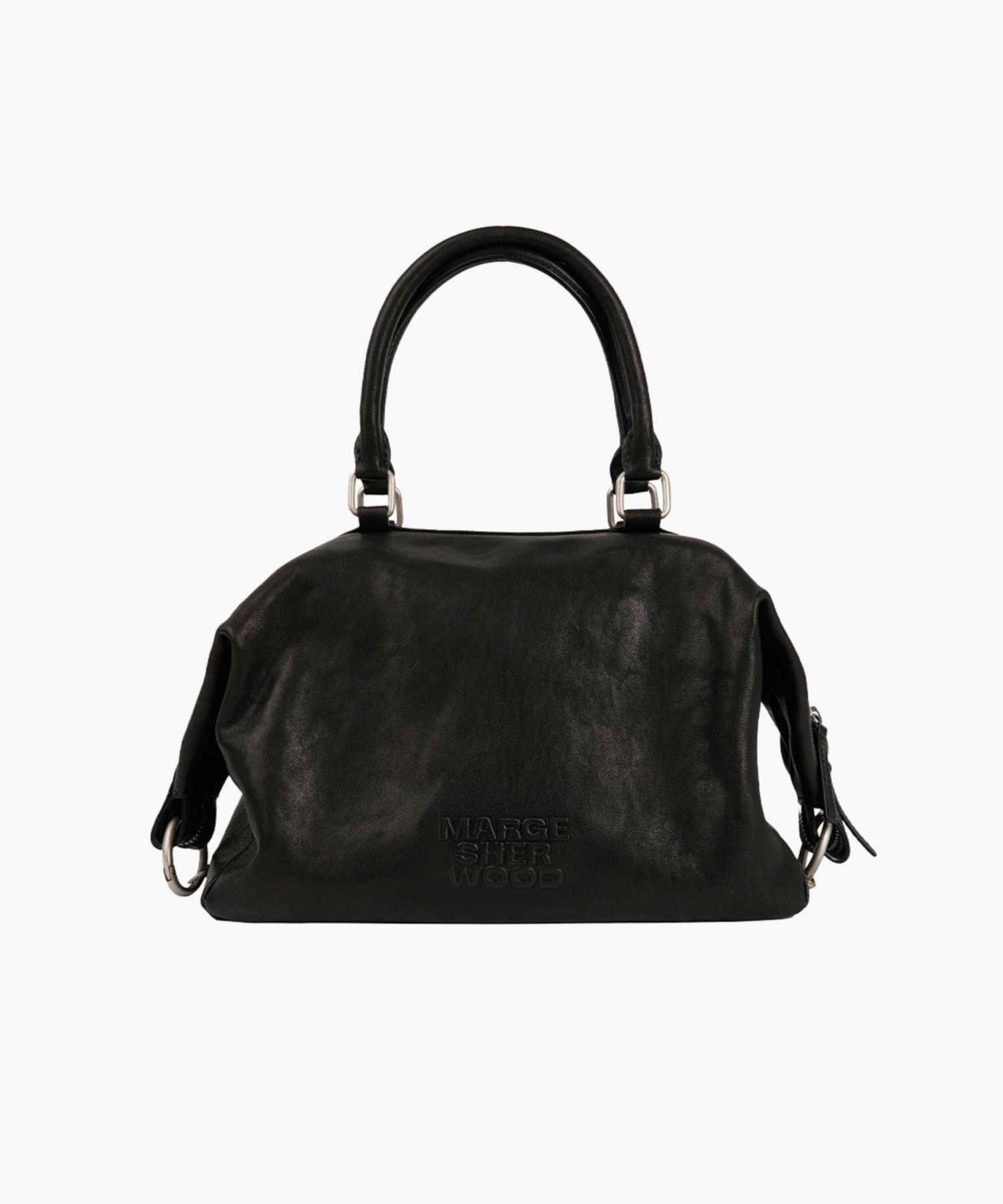 【MARGESHERWOOD】DUMPLING TOTE Black Washed Nappa MUSINSA | MARGESHERWOOD DUMPLING TOTE_black washed nappa