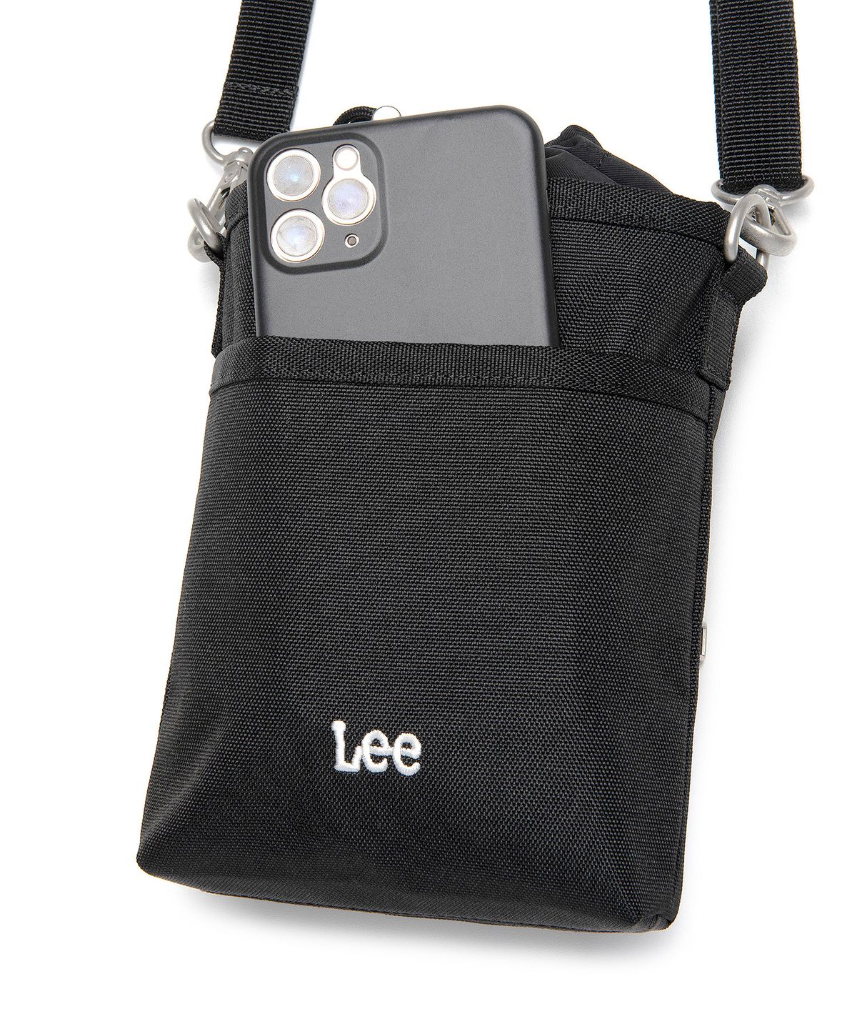 리(LEE) 포켓 파우치백 블랙
