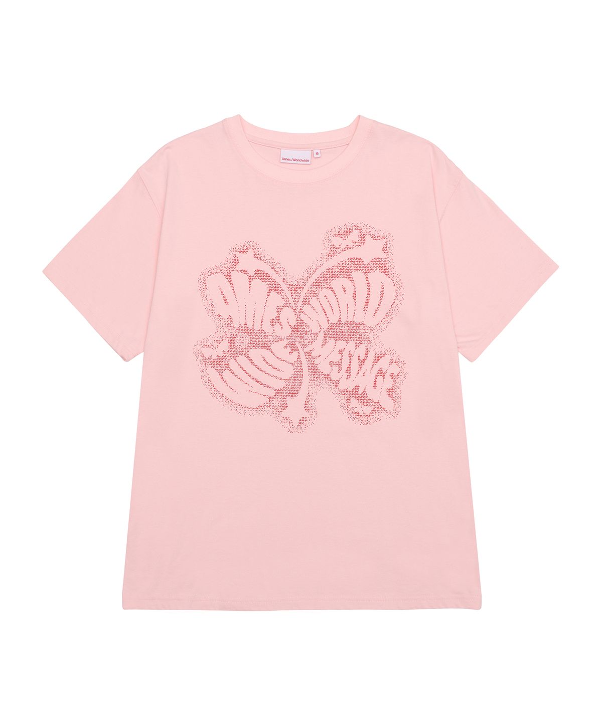 아메스 월드와이드(AMES-WORLDWIDE) CHARACTER SPRAY TEE PINK