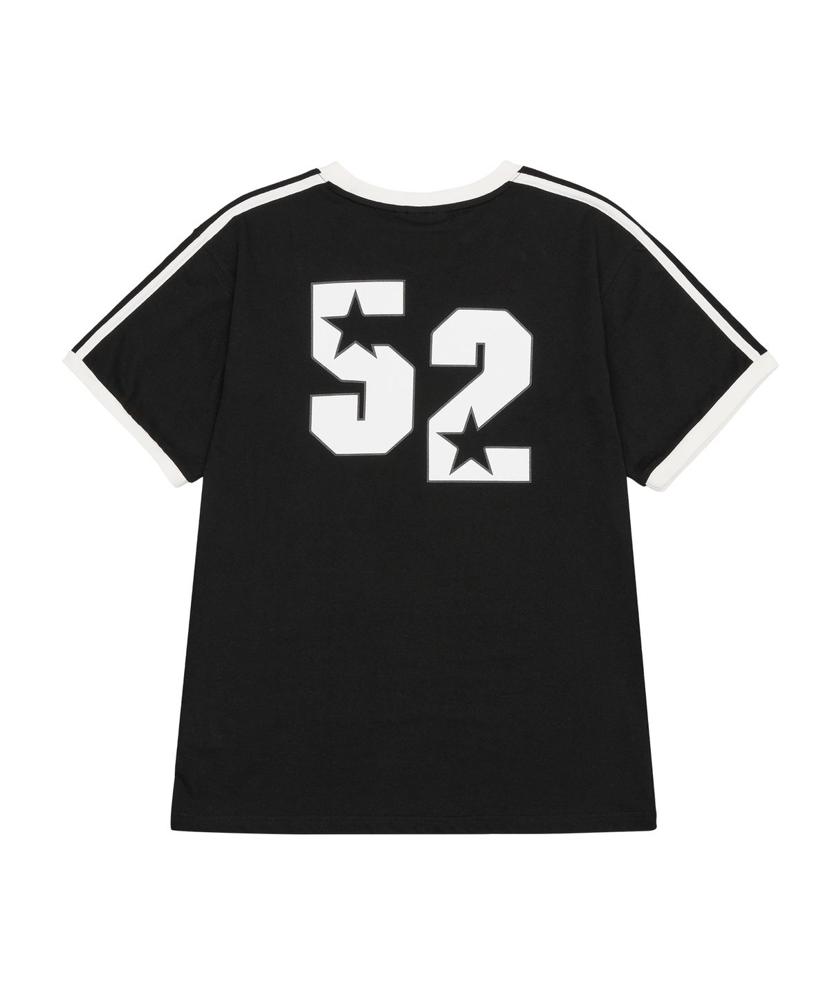 아메스 월드와이드(AMES-WORLDWIDE) A NUMBERING LINETAPE TEE BLACK