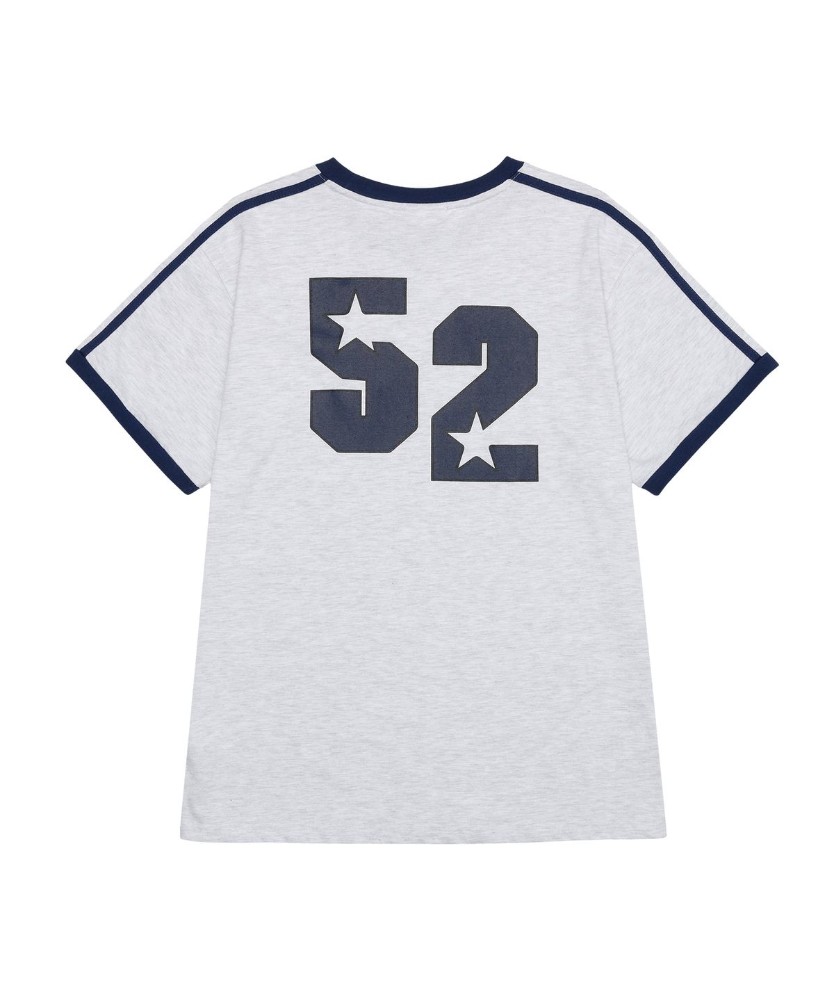 아메스 월드와이드(AMES-WORLDWIDE) A NUMBERING LINETAPE TEE GREY
