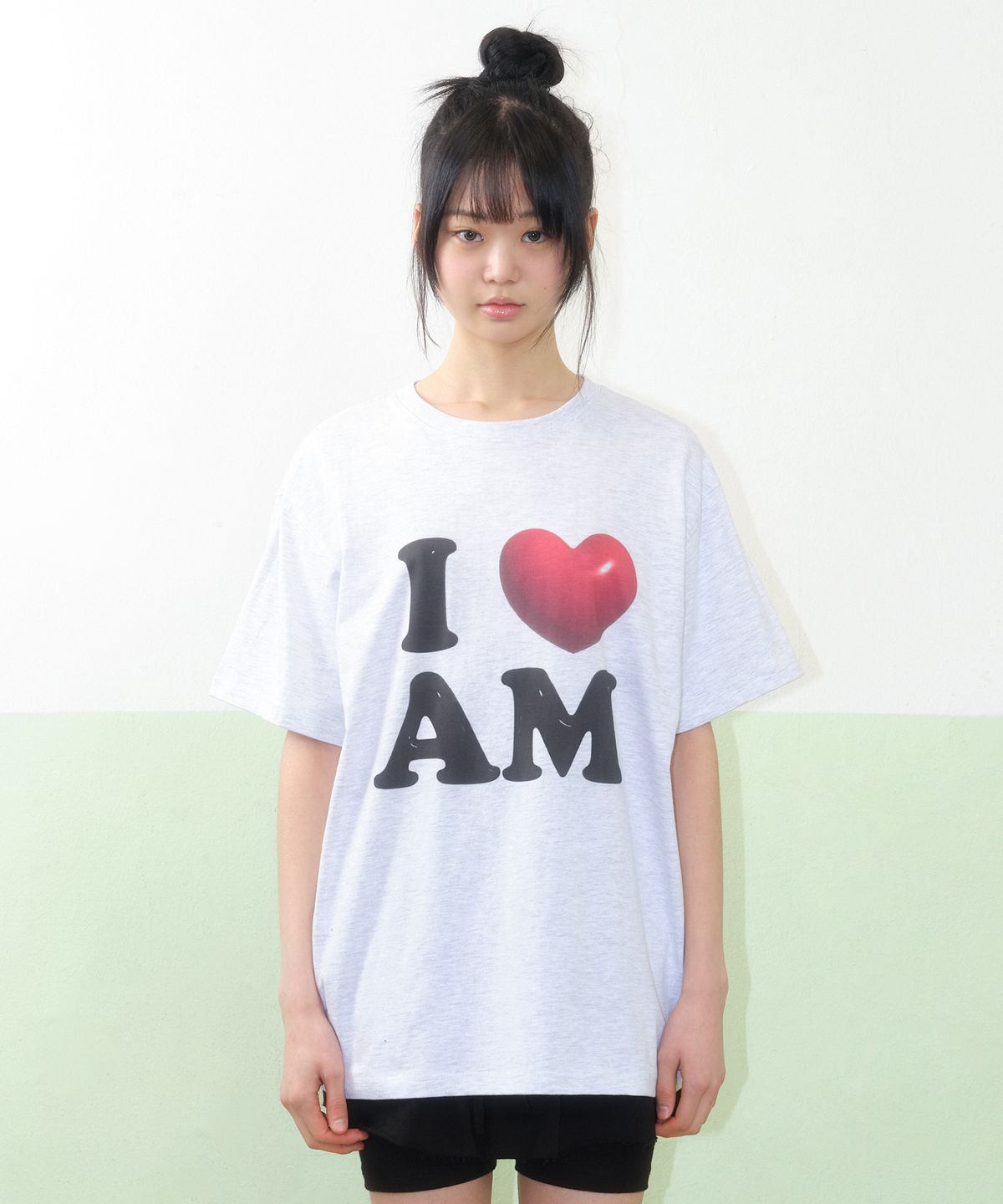 아메스 월드와이드(AMES-WORLDWIDE) I LOVE AMES TEE GREY