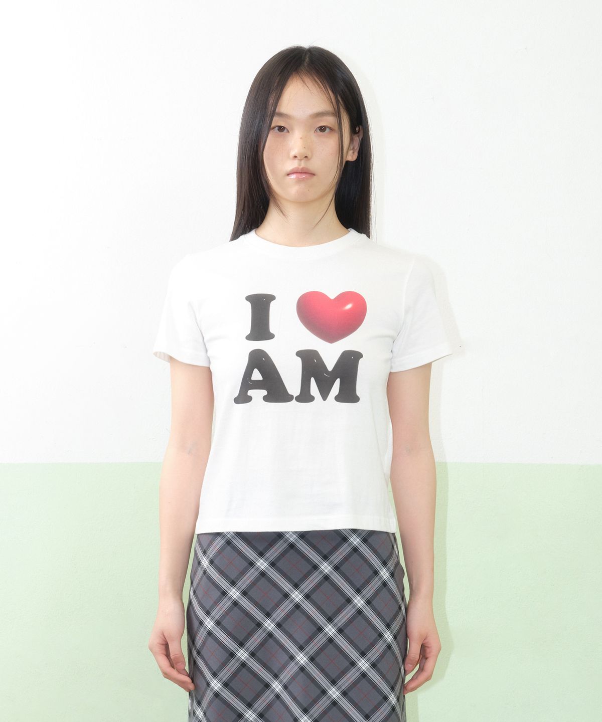 아메스 월드와이드(AMES-WORLDWIDE) I LOVE AMES TEE WHITE
