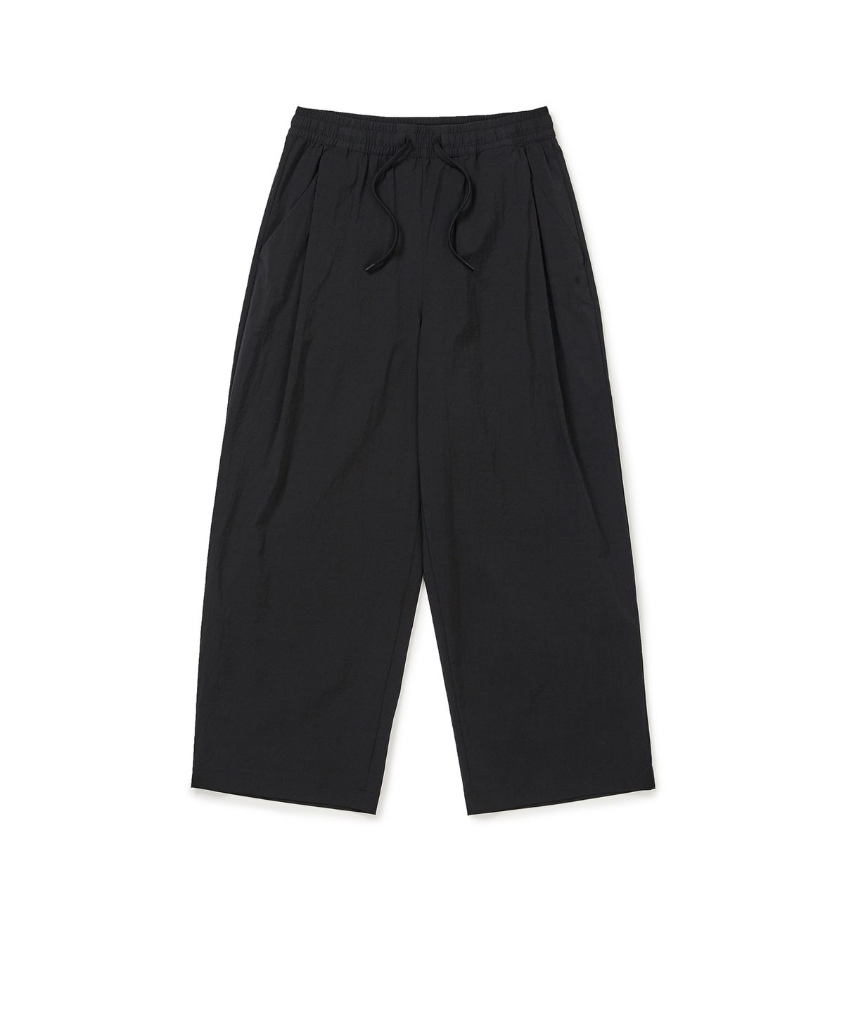 스노우피크 어패럴(SNOWPEAK APPAREL) 루트 여성 세미 와이드 팬츠 (S25MWRPT22) Black