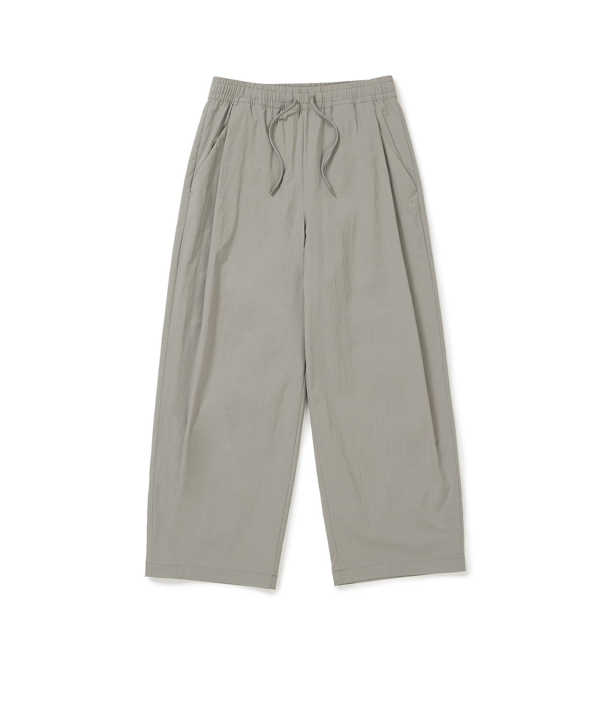 스노우피크 어패럴(SNOWPEAK APPAREL) 루트 여성 세미 와이드 팬츠 (S25MWRPT22) Fog Gray