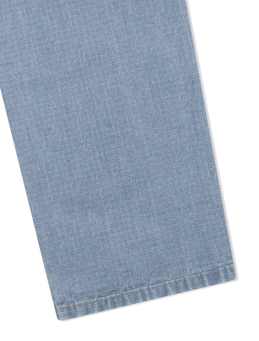 MUSINSA | YESEYESEE Two Tucked Ripstop Denim Pants Light Indigo