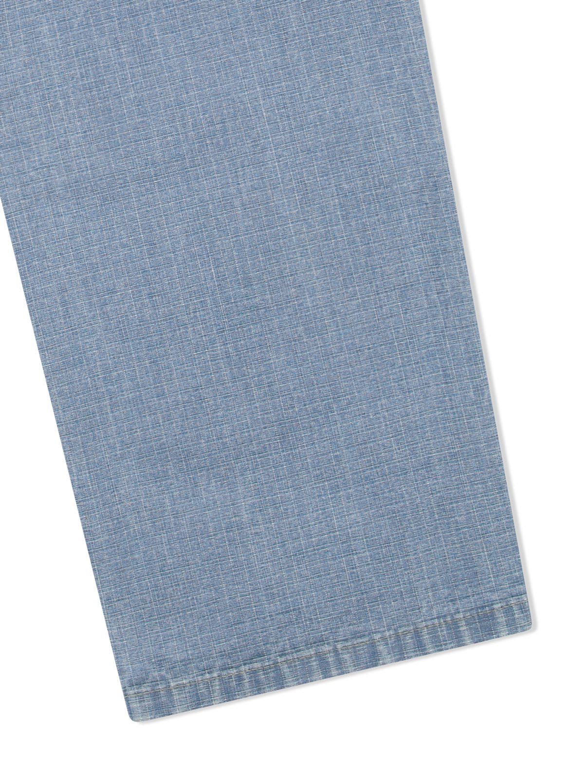예스아이씨(YESEYESEE) Two Tucked Ripstop Denim Pants Light Indigo