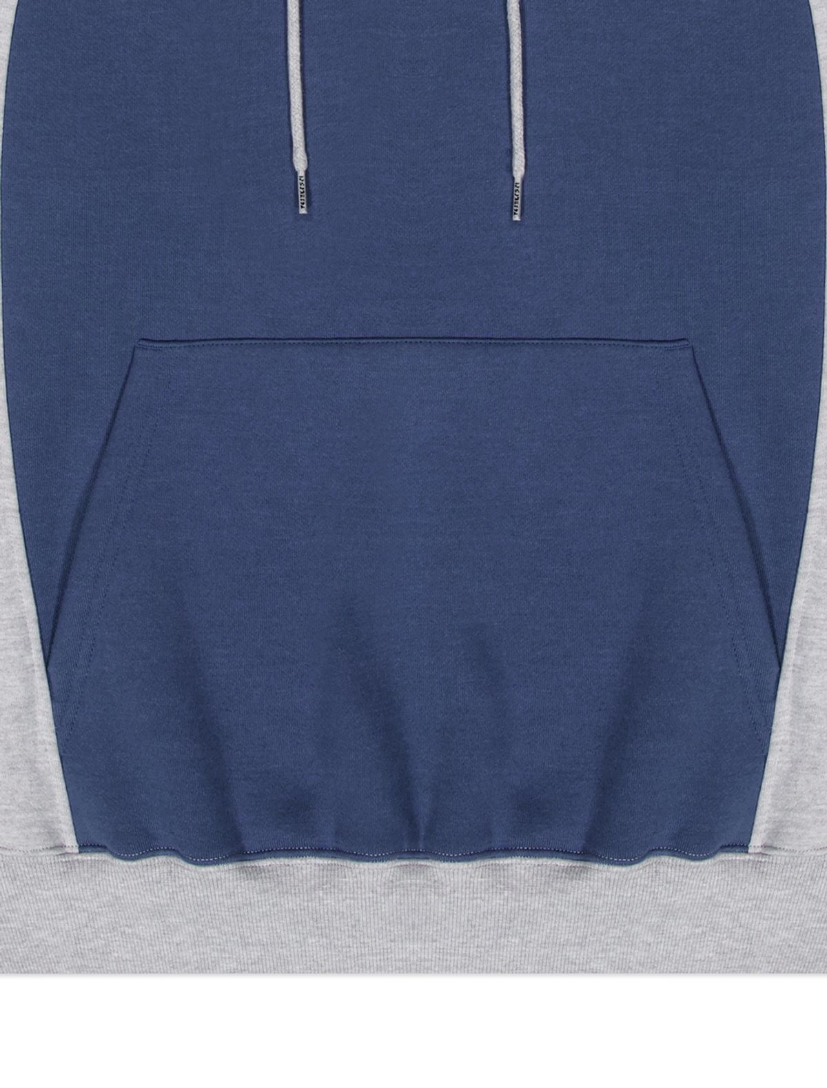 예스아이씨(YESEYESEE) Triple Raglan Hoodie Grey