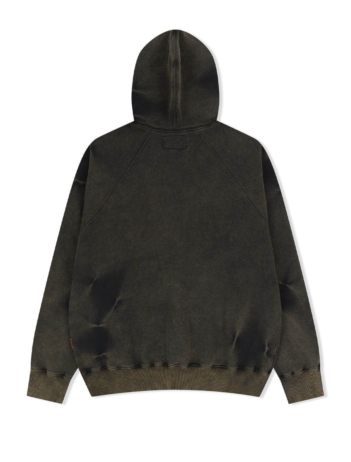 예스아이씨(YESEYESEE) SN Painted Hoodie Black