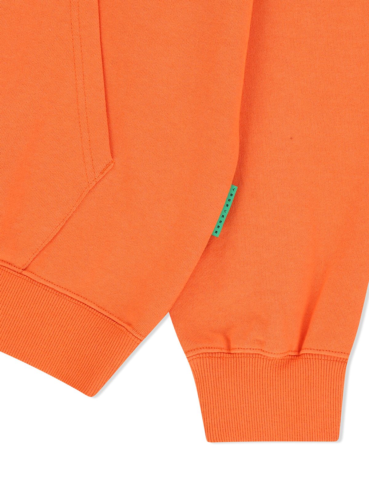 예스아이씨(YESEYESEE) Arch Logo Hoodie Orange