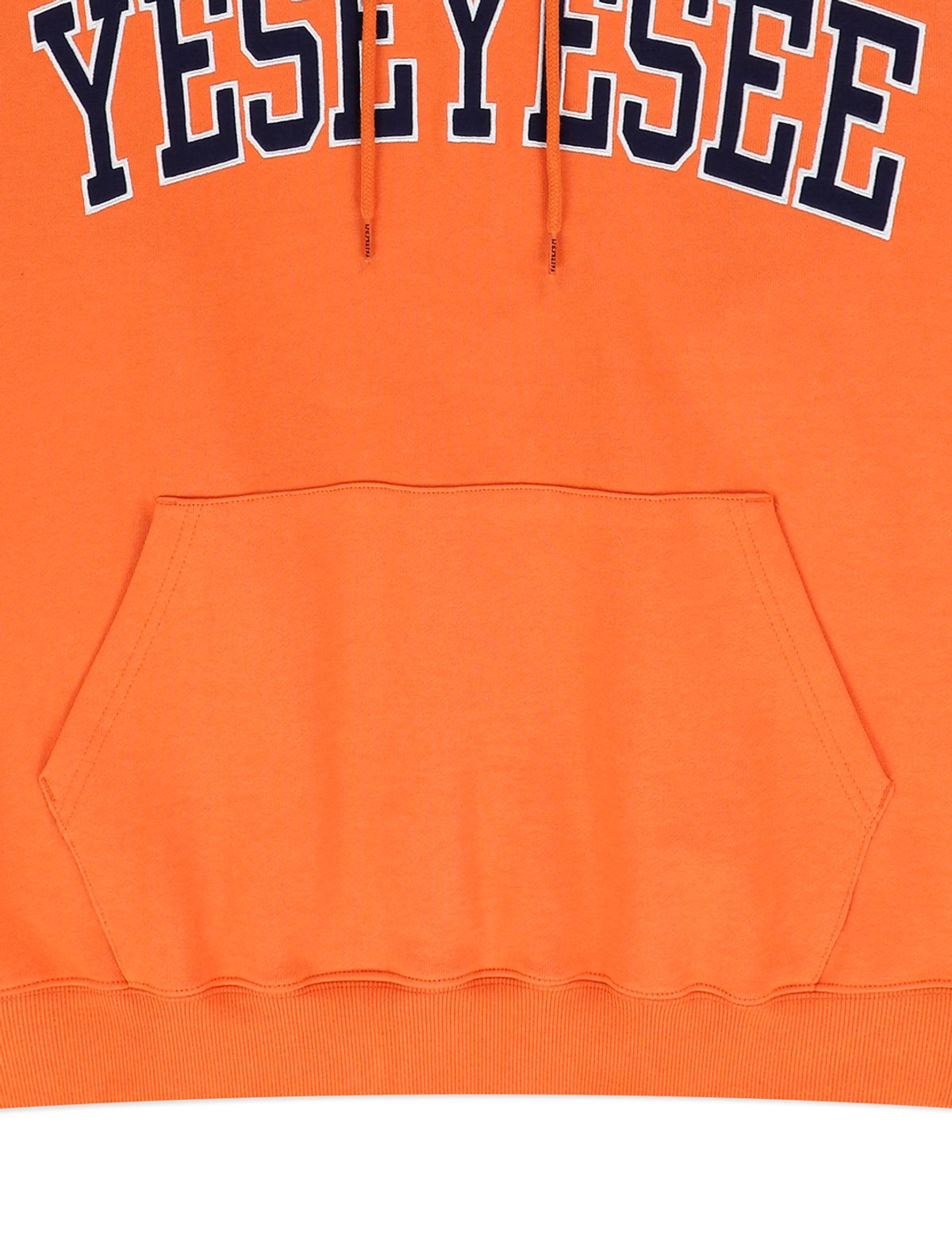 예스아이씨(YESEYESEE) Arch Logo Hoodie Orange