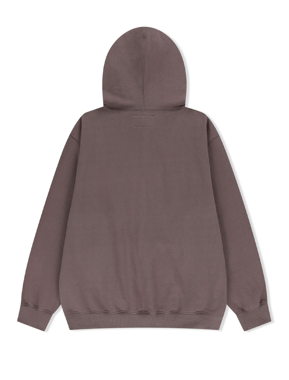 예스아이씨(YESEYESEE) Arch Logo Hoodie Cocoa