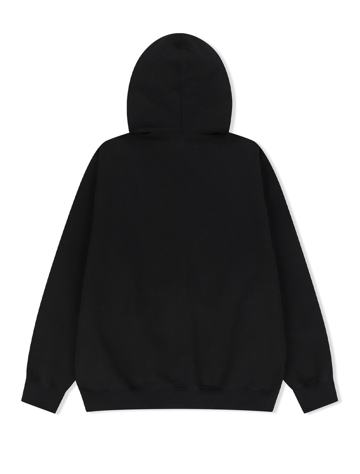 예스아이씨(YESEYESEE) [25SS] Arch Logo Hoodie Black