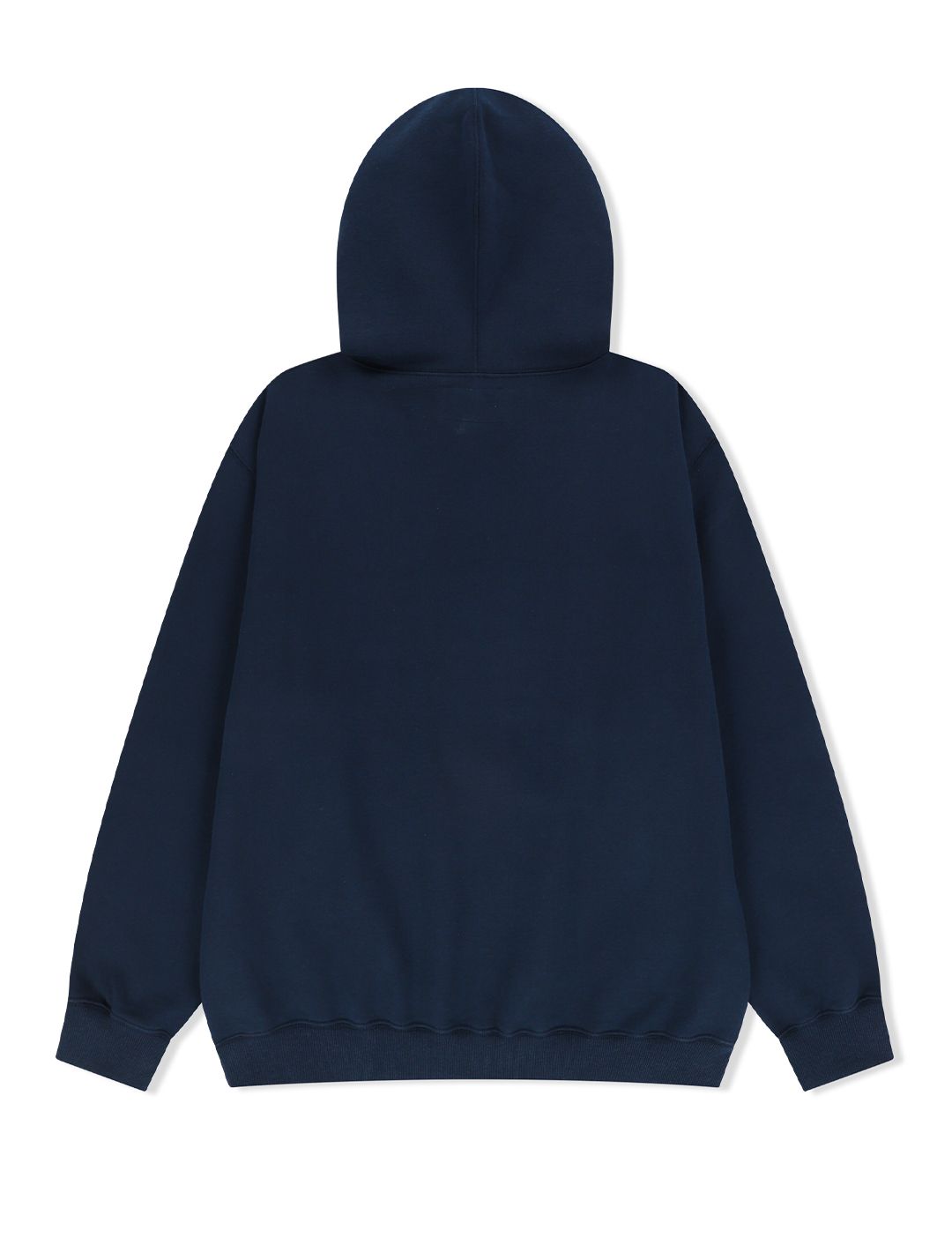 MUSINSA | YESEYESEE [25SS] Arch Logo Hoodie Navy