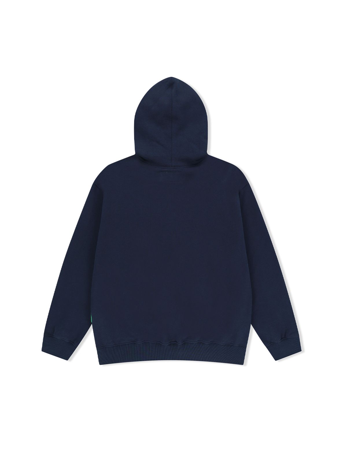 예스아이씨(YESEYESEE) [25FW] Arch Logo Hoodie Navy