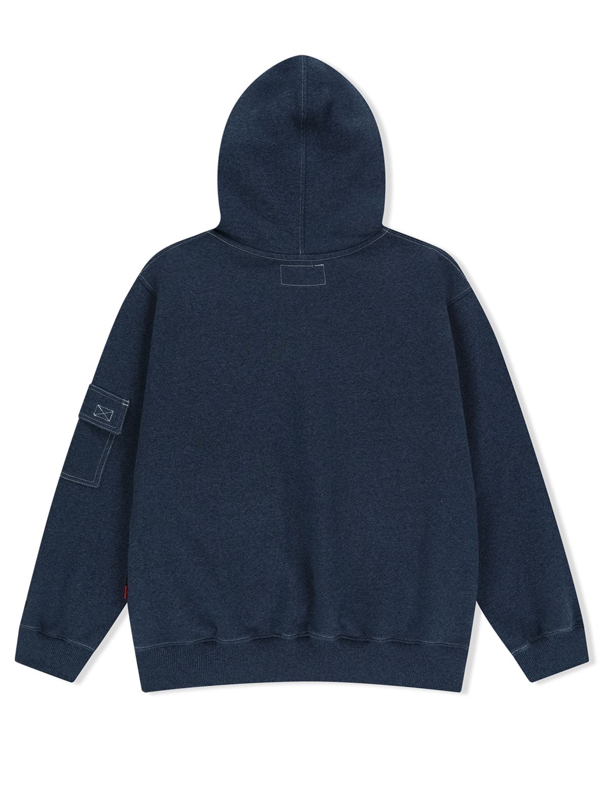 예스아이씨(YESEYESEE) Y.E.S Stitch Pocket Zip up Hoodie Navy
