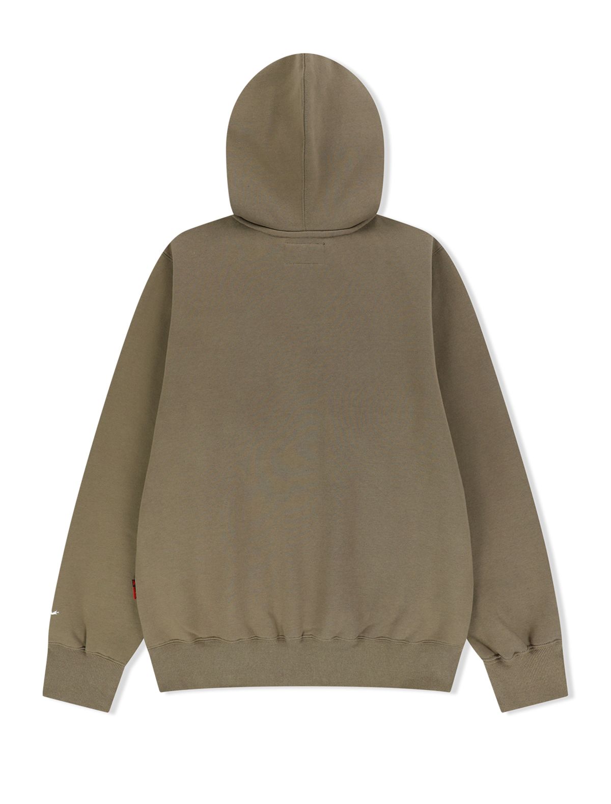 예스아이씨(YESEYESEE) Y.E.S Snail Logo Zip-up Hoodie Khaki