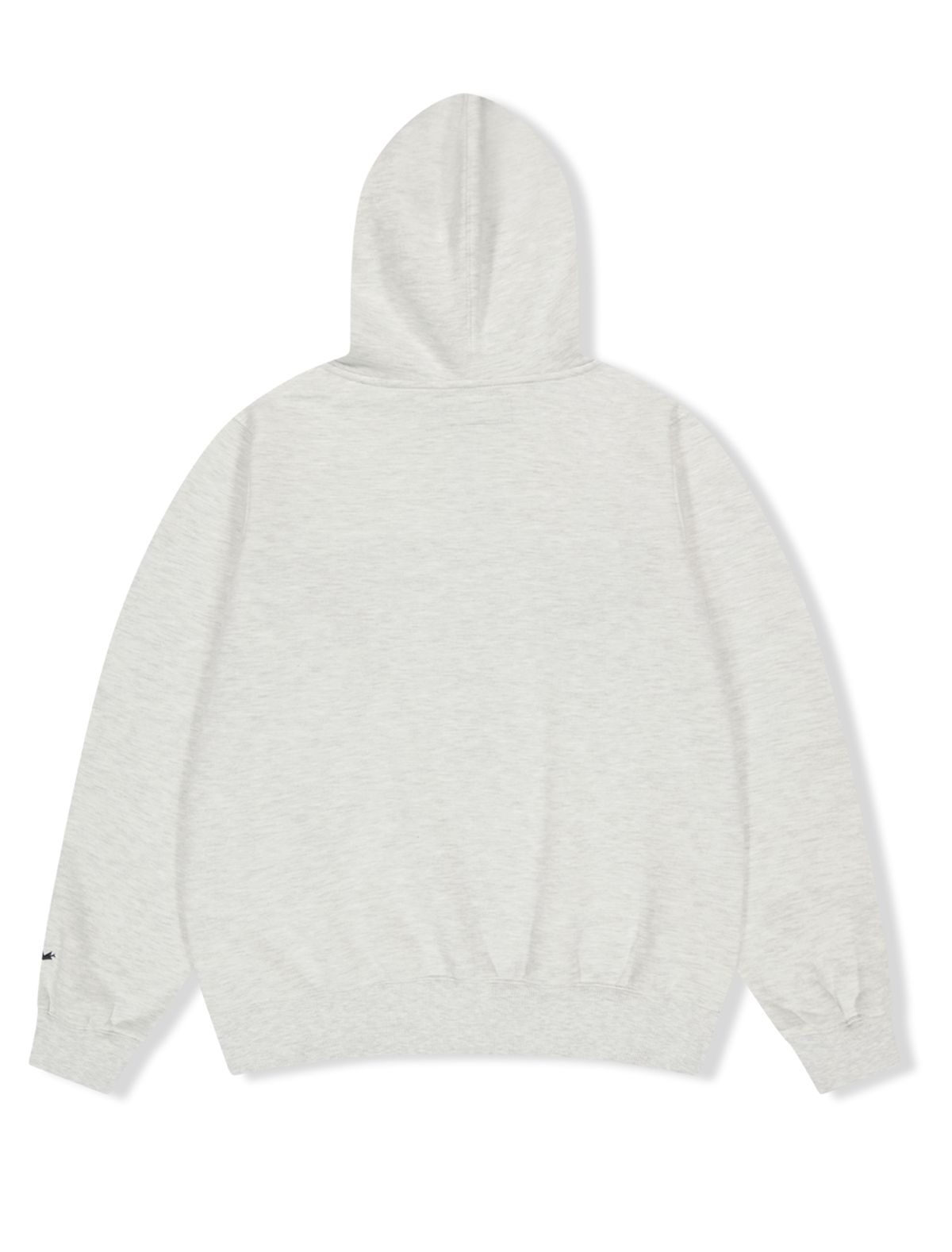 예스아이씨(YESEYESEE) [25FW] Y.E.S Snail Logo Zip-up Hoodie Light Grey