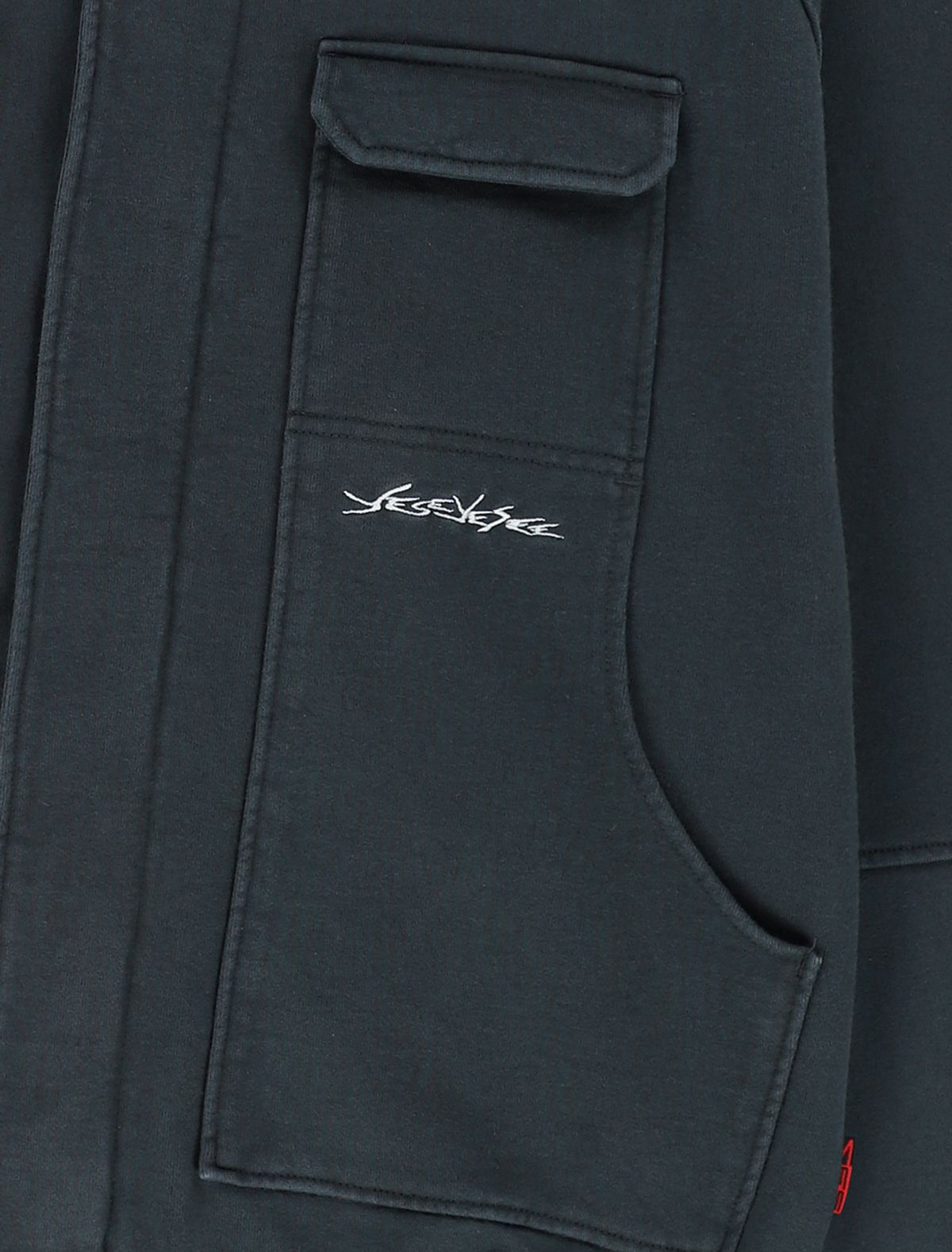예스아이씨(YESEYESEE) Y.E.S Zip Sweat Jacket Charcoal