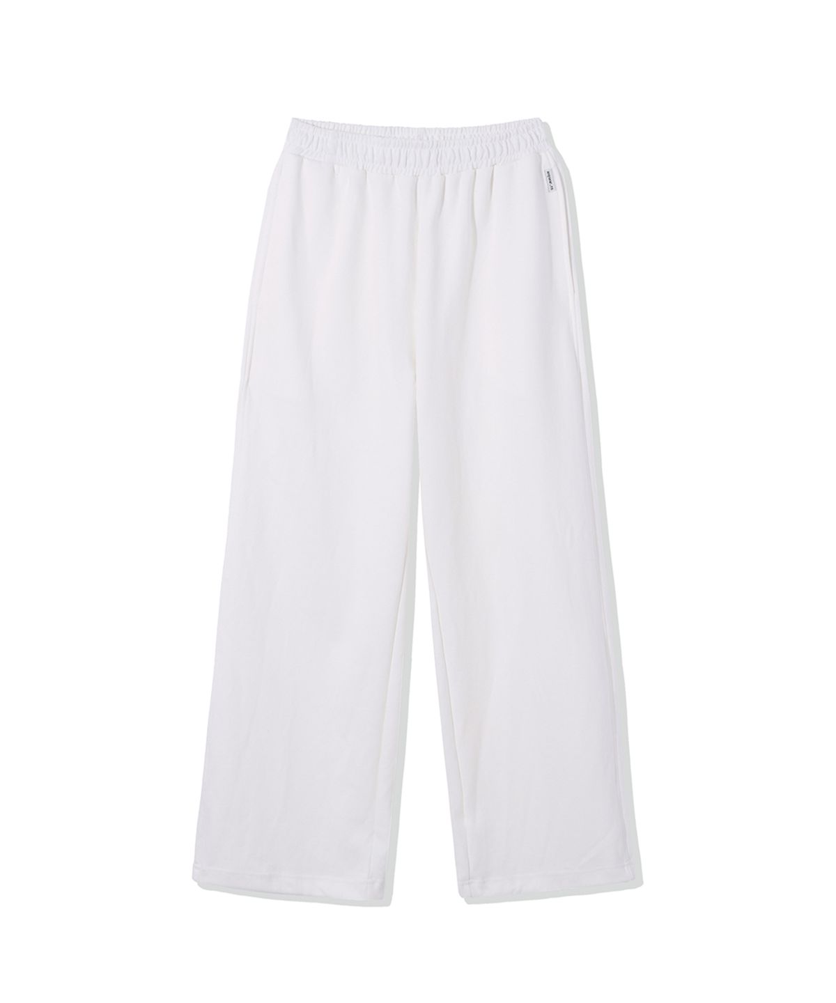 렌세(RENSE) RS String Wide Sweat Pants White
