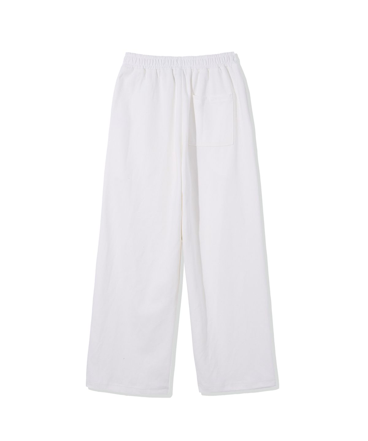 렌세(RENSE) RS String Wide Sweat Pants White