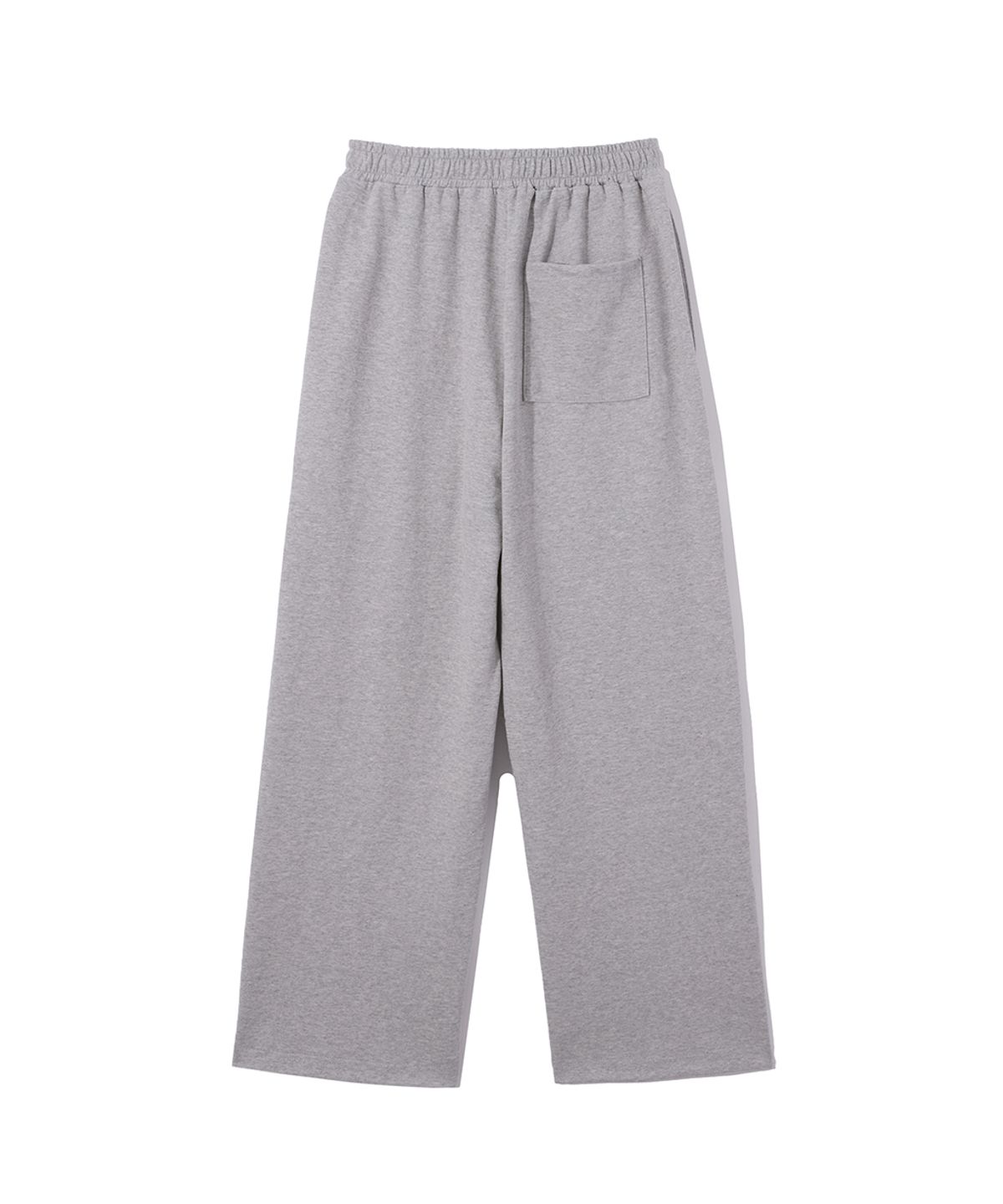 렌세(RENSE) RS String Wide Sweat Pants Melange Gray