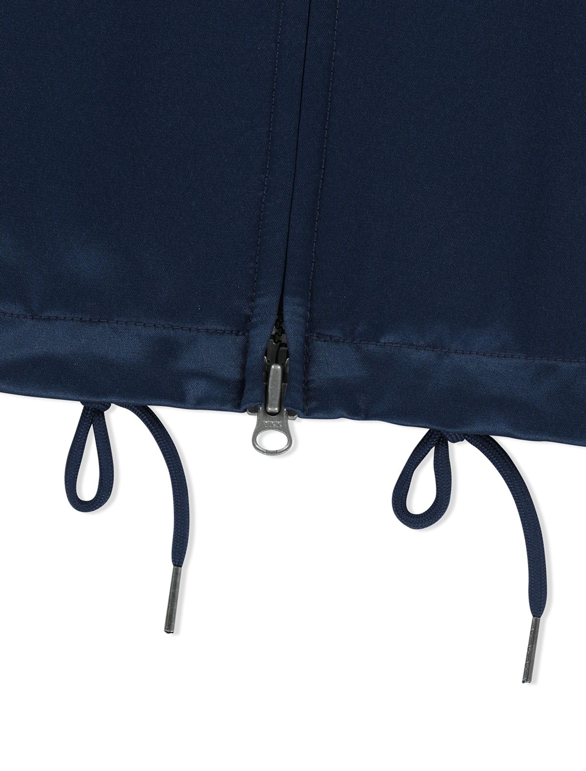 예스아이씨(YESEYESEE) Chain Stitch Logo Coach Jacket Navy